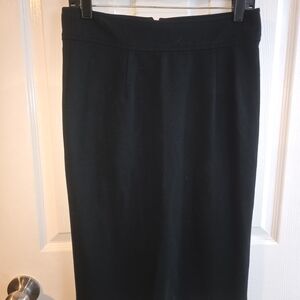 Banana Republic Black Midi Pencil Skirt for Work